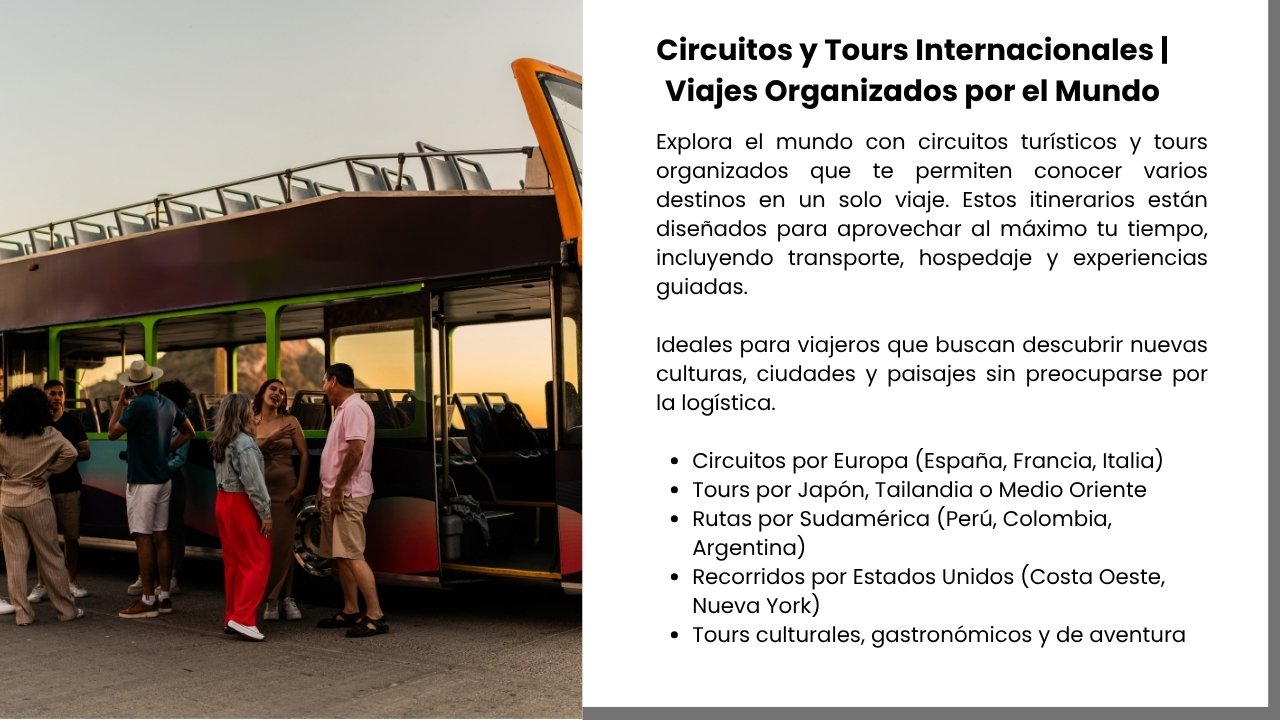 Circuitos & Tours